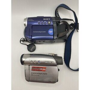 Sony Handycam Camcorder Lot MiniDV DCR-HC26 & DVD Handycam Parts/Repair